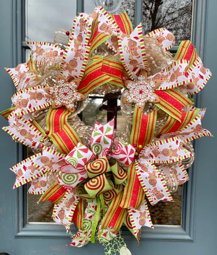 Customer photo review of Pancake Wreath Frame Patent Pending Bundle