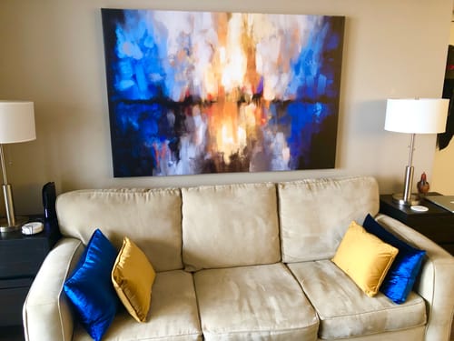 Customer photo review of 'Be The Light' Canvas Art