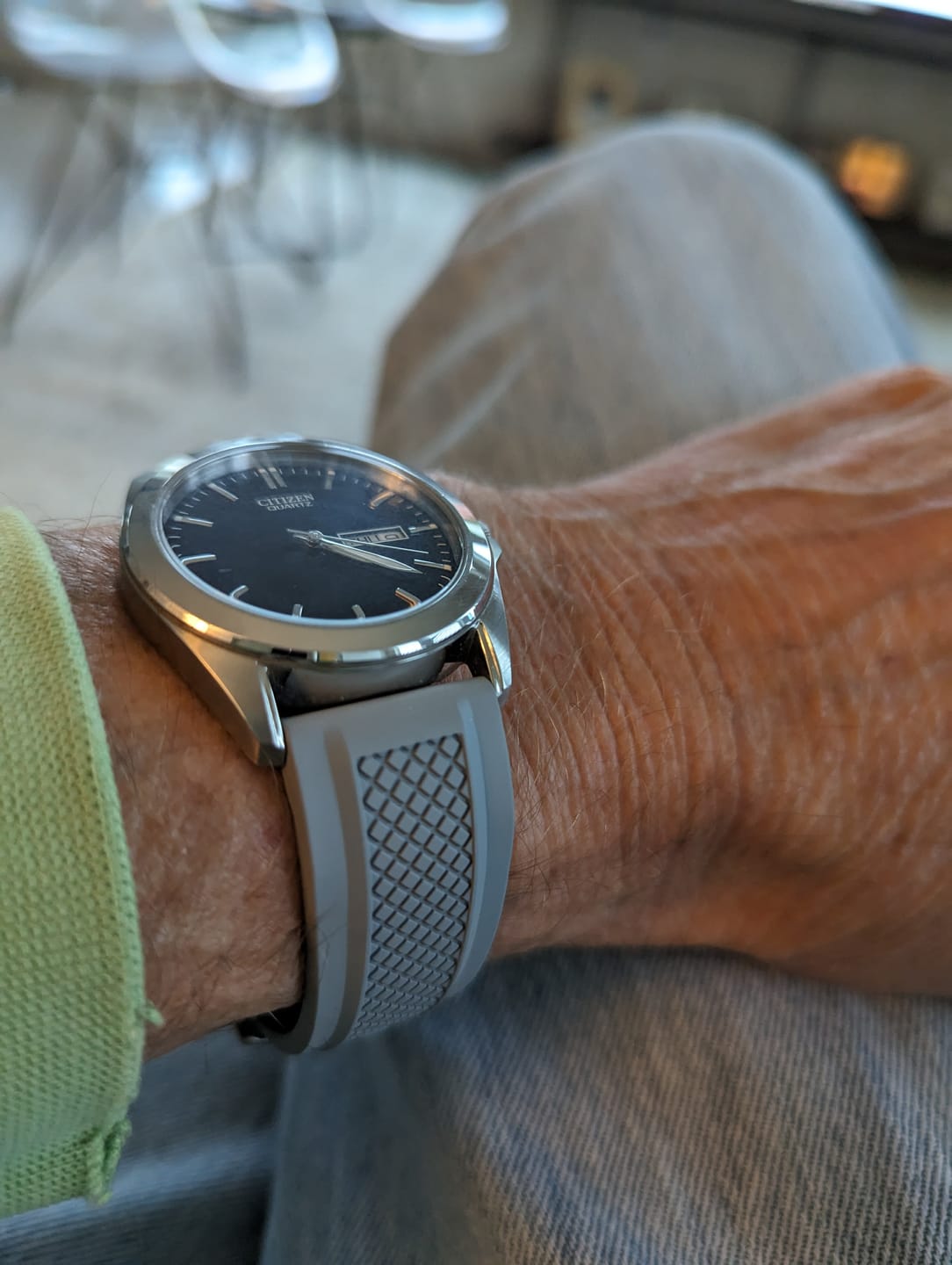 Customer photo review of Crosshatch Rubber - Gray