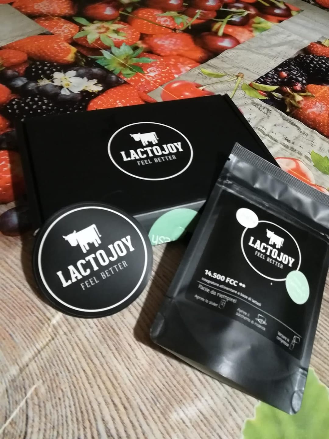 Customer photo review of LactoJoy Laktase Tabletten - 14.500 FCC - 240 Nachfüllpackung