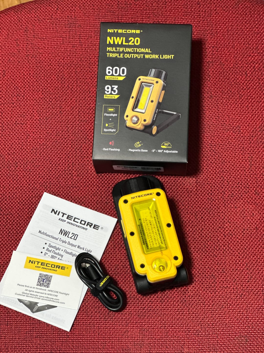 Customer photo review of NWL20 - 600 lumens