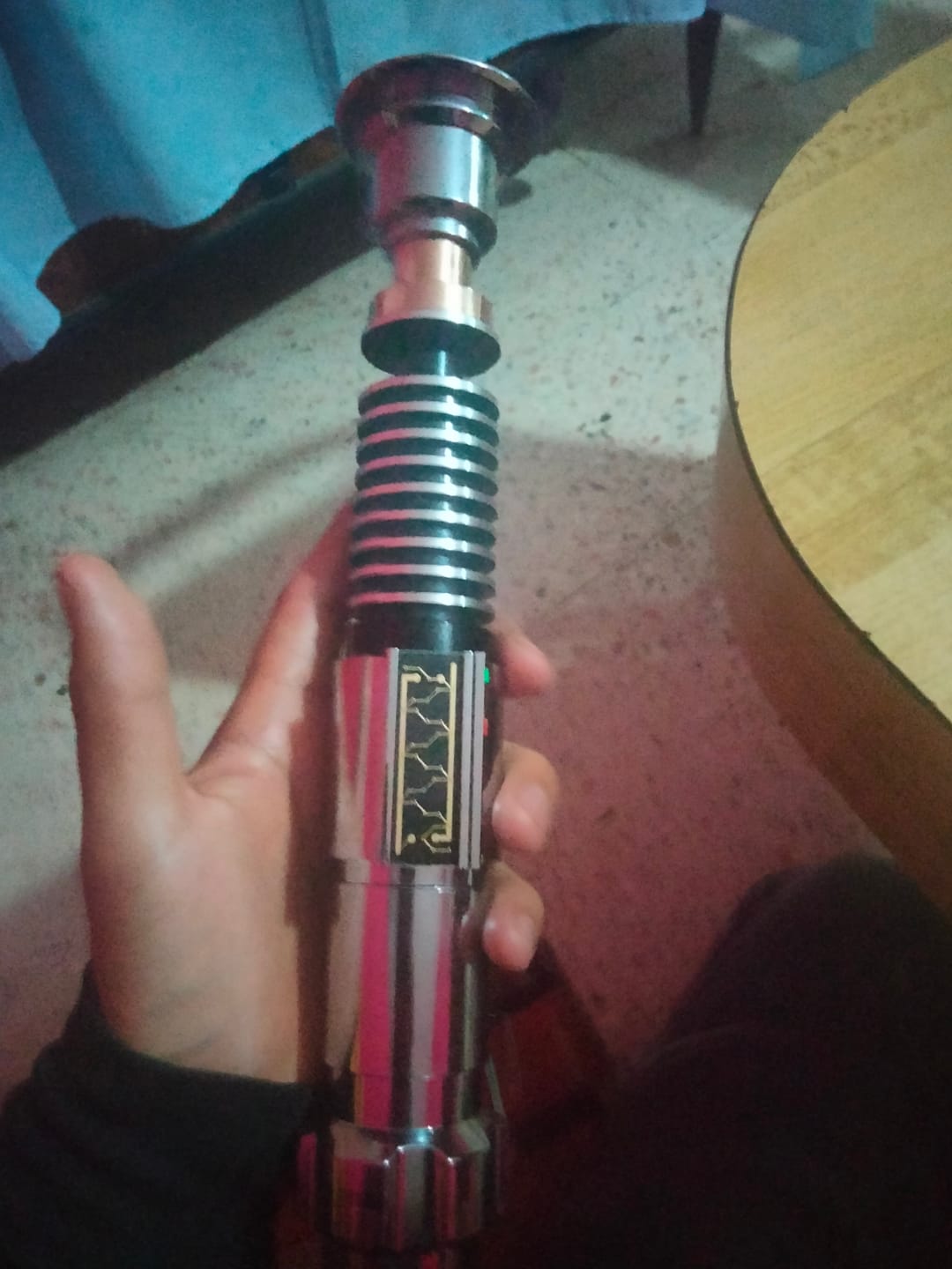 Customer photo review of Luke Skywalker B Lightsaber