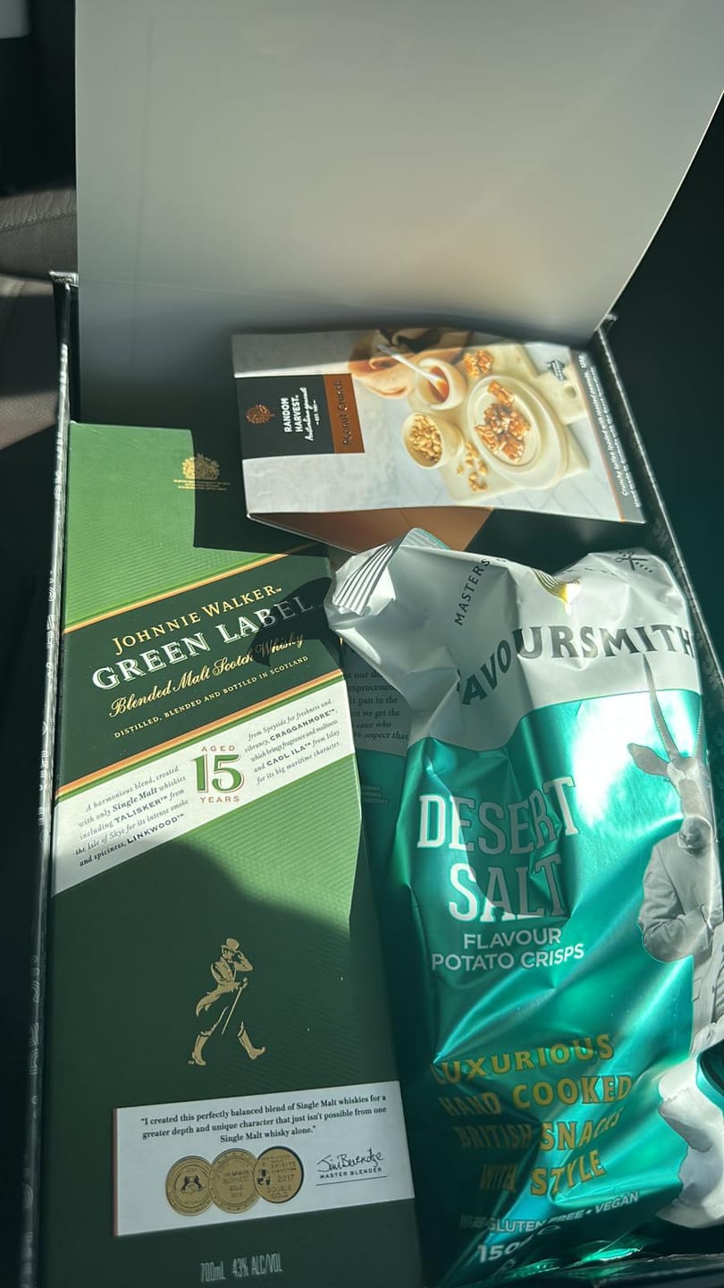 Customer photo review of The Johnnie Walker Green Legacy