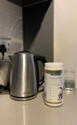 Customer photo review of Chocolate Collagen Latte