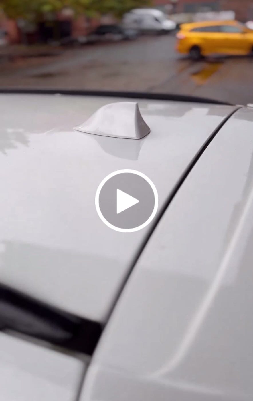 Customer video review of 'Shark Fin' Aerial (Painted) - Mk3/3.5 Ford Focus / Mk8 Ford Fiesta