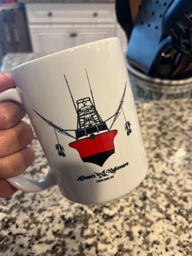 Customer photo review of Custom Digital Boat Artwork