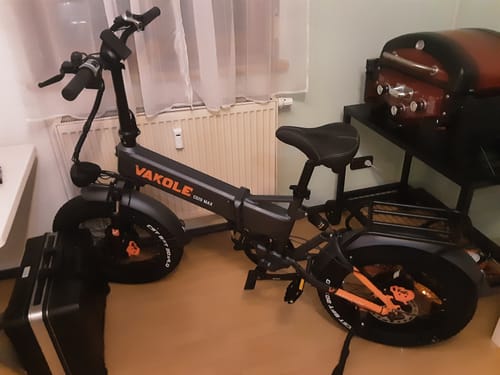 Customer photo review of Vakole CO20 MAX 750W*2 Dual Motor 20" Fat Bike Folding Electric Bike 20Ah Samsung Battery [Pre-Order]