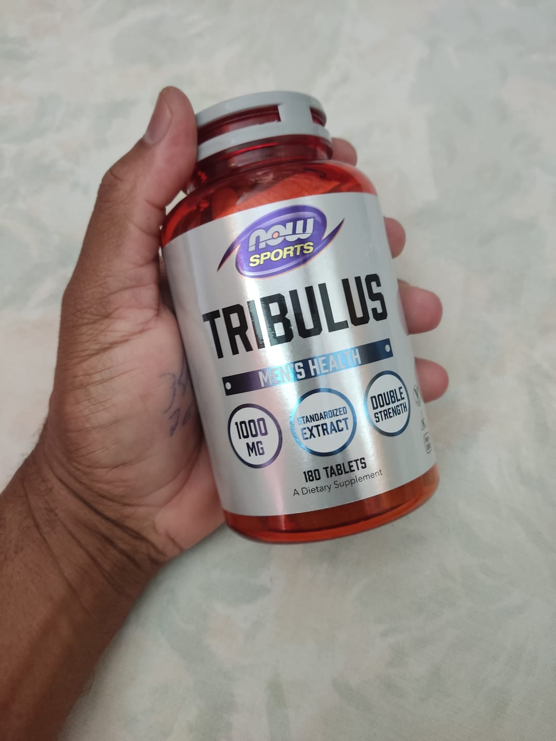Customer photo review of Now Sports - Tribulus 1000mg 180 Tablets