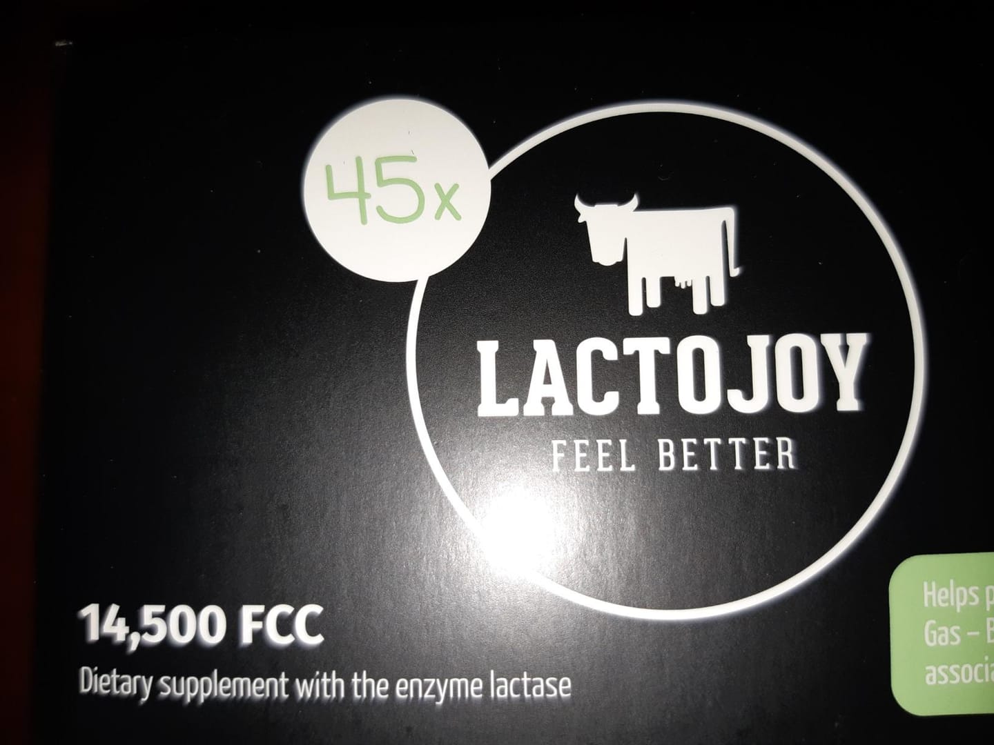 Customer photo review of LactoJoy Laktase Tabletten - 14.500 FCC - 80 Stück