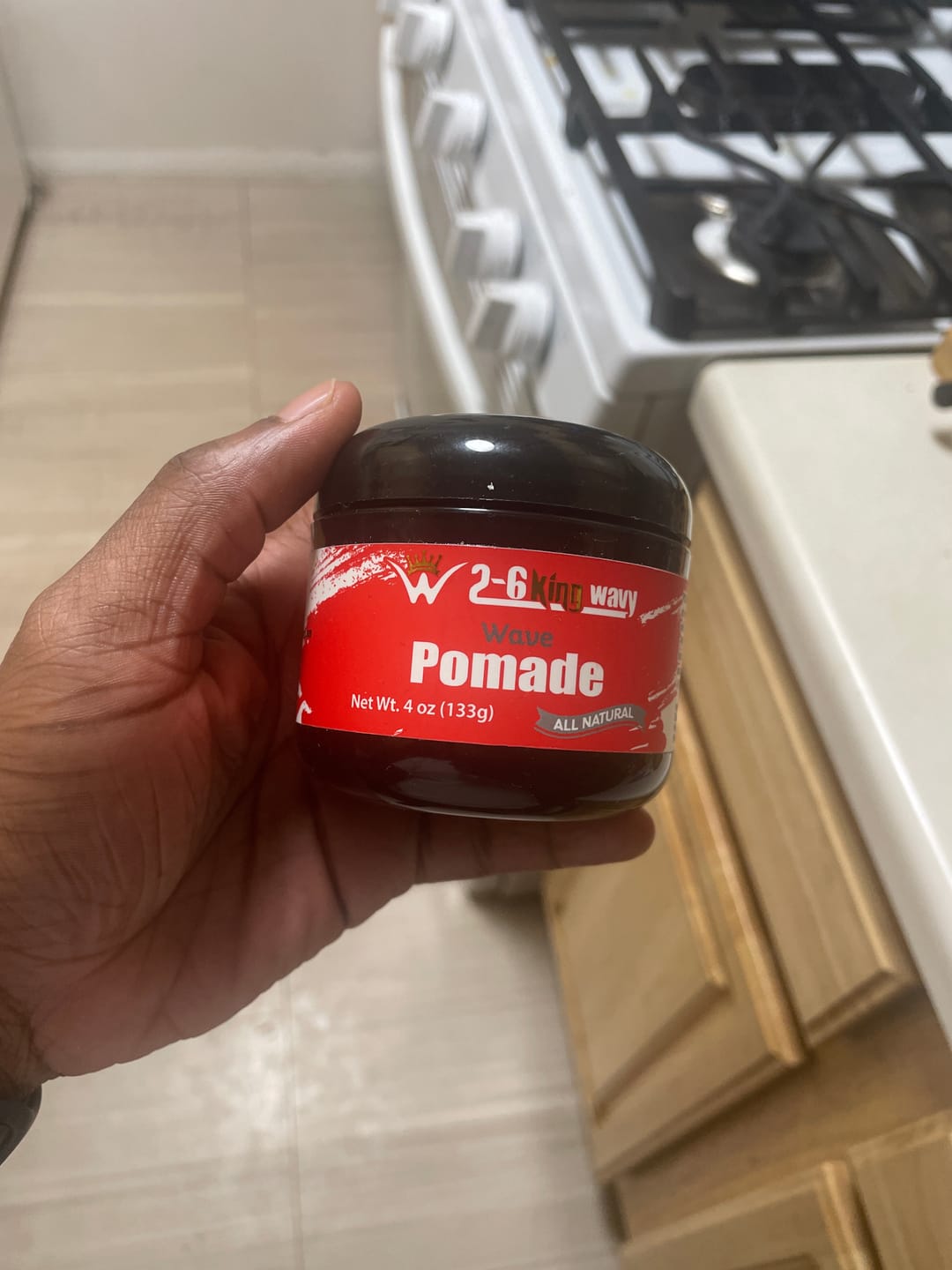 Customer photo review of Pomade 4oz Premium Quality