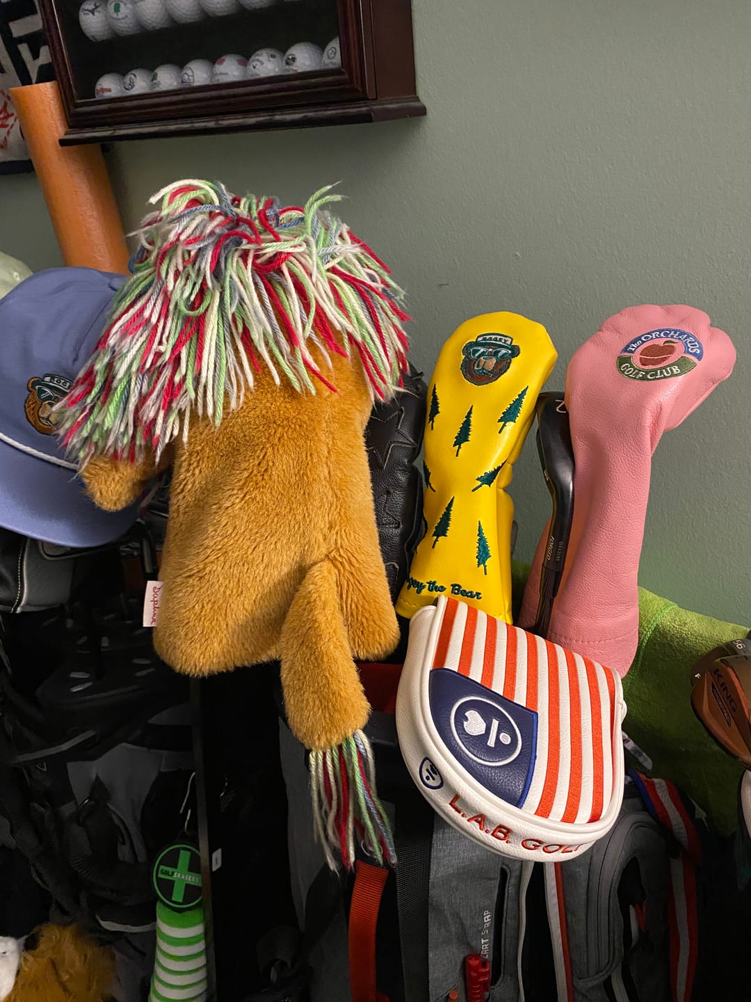 Customer photo review of Bogey Vegan Leather Headcovers