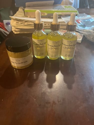 Customer photo review of Chebe Hair Growth Butter