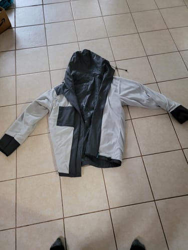 Customer photo review of Ultimate Waterproof Rain Jacket (Fleece Lined) 10,000 mm Rated