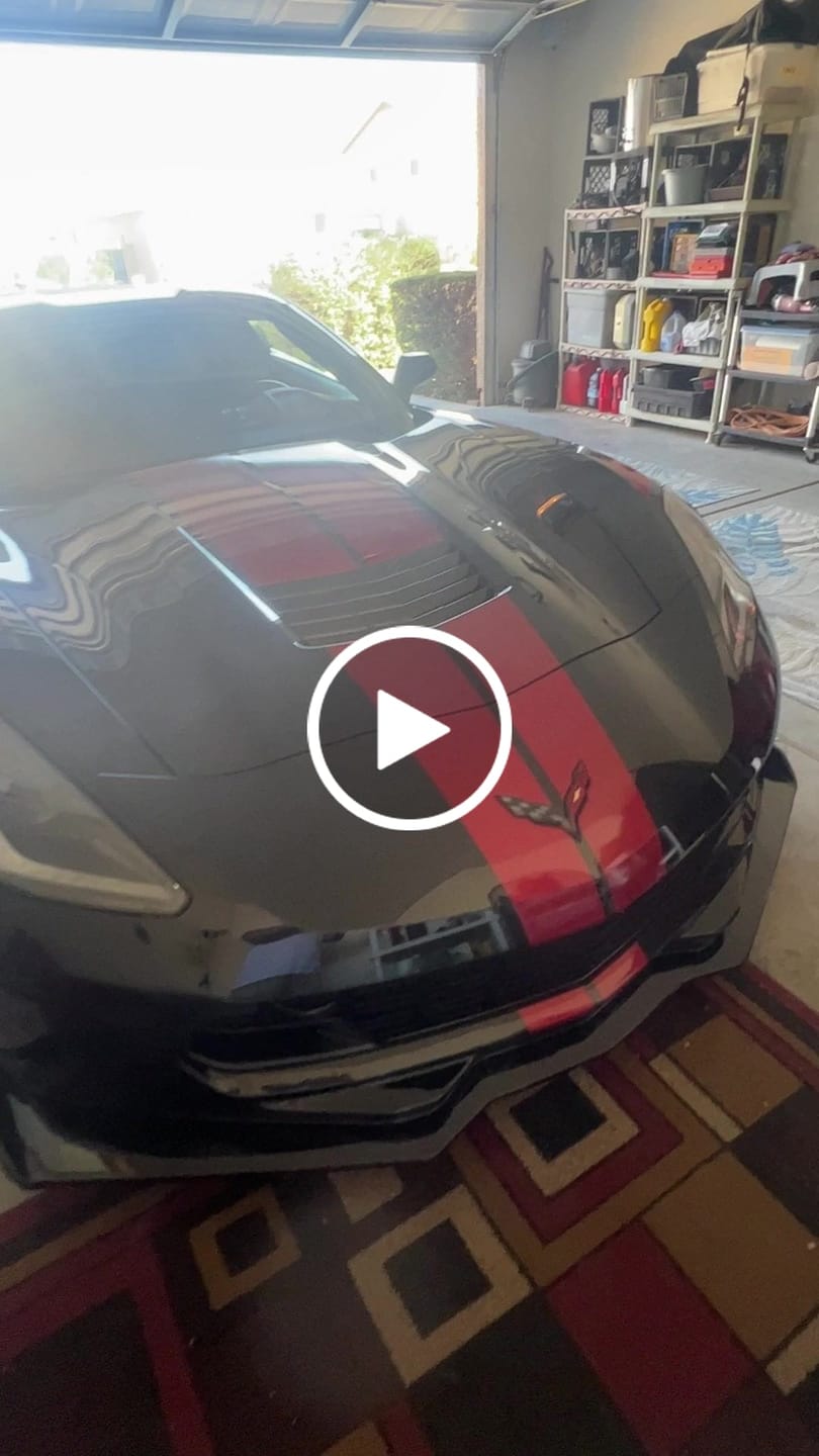 Customer video review of Corvette C7 Stage 2.5 ZR1 Conversion Extended Front Splitter