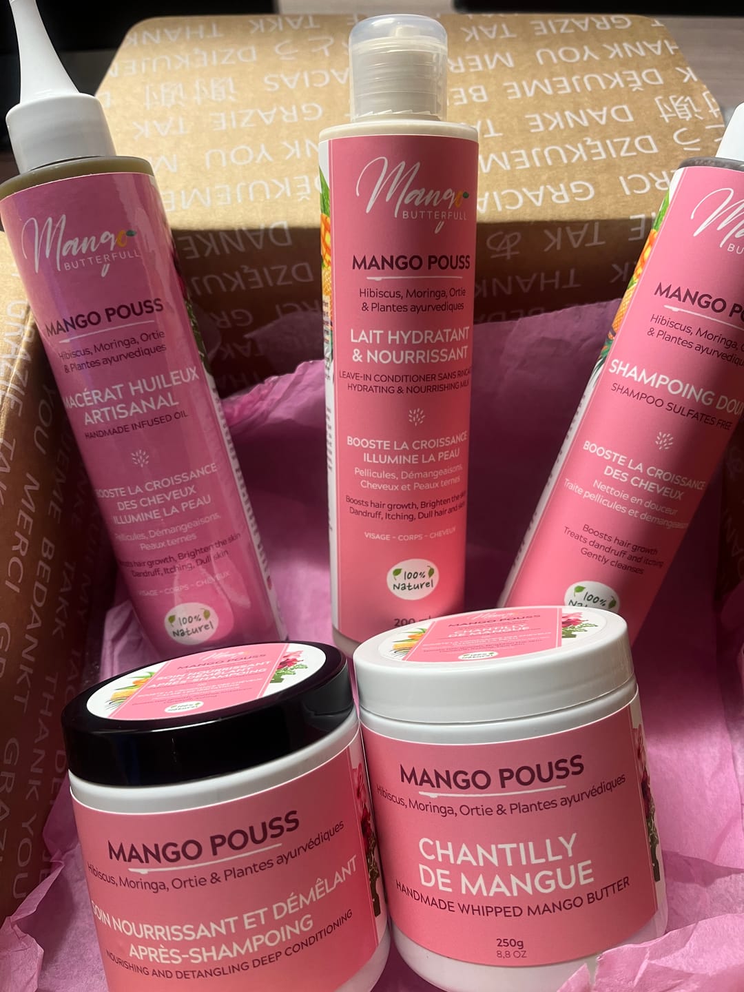 Customer photo review of Pack routine Mango POUSS
