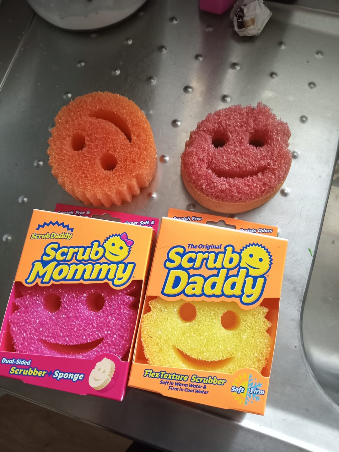 Customer photo review of Double Trio - Bar Keepers Friend x Scrub Daddy
