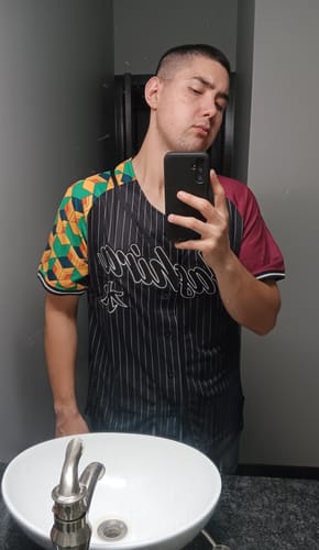 Customer photo review of Demon Slayer Giyu Jersey