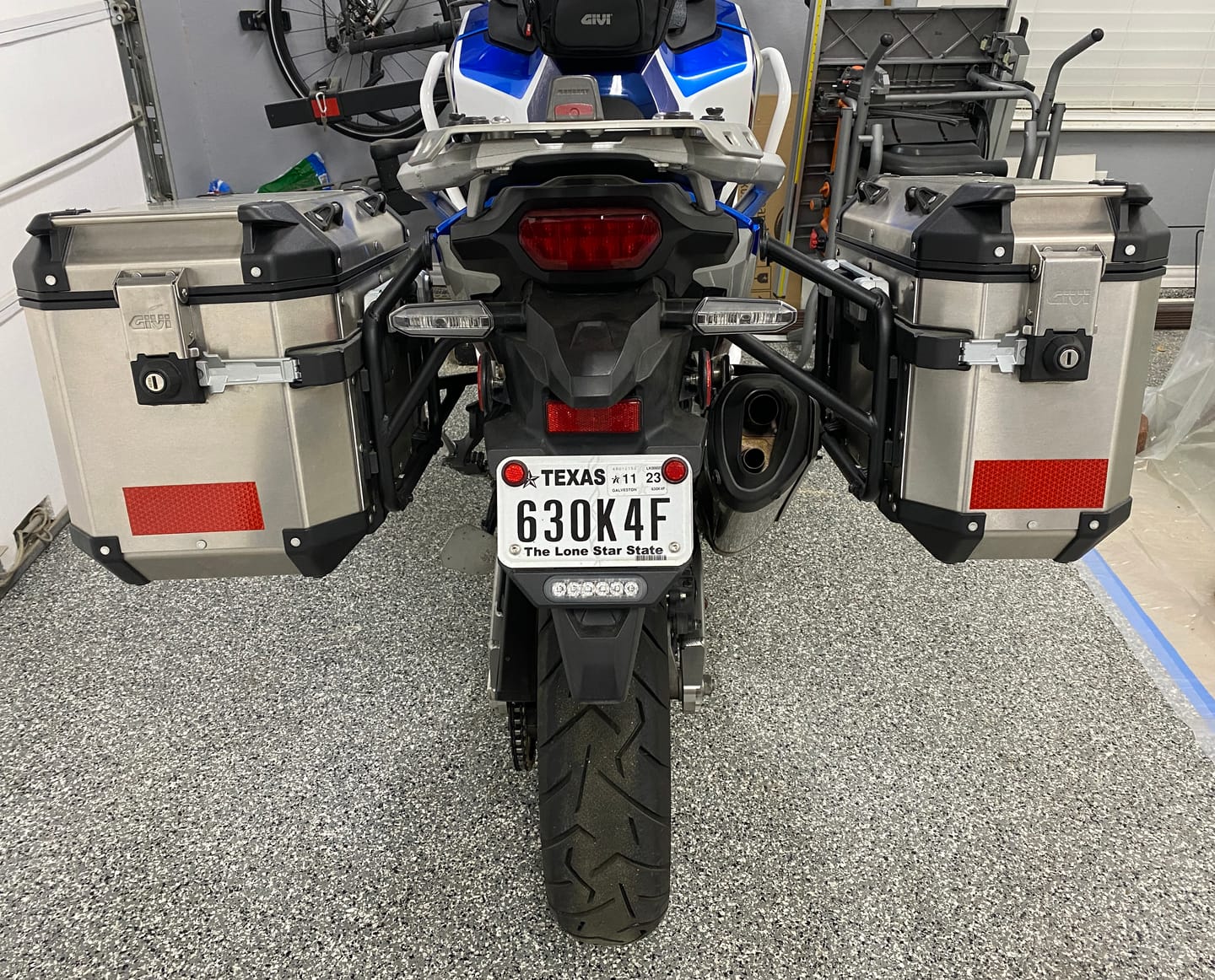 Customer photo review of Plug-&-Play B6 Brake Light for Honda Africa Twin 1100