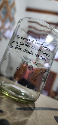 Customer photo review of El Principito Juego de 6 Vasos