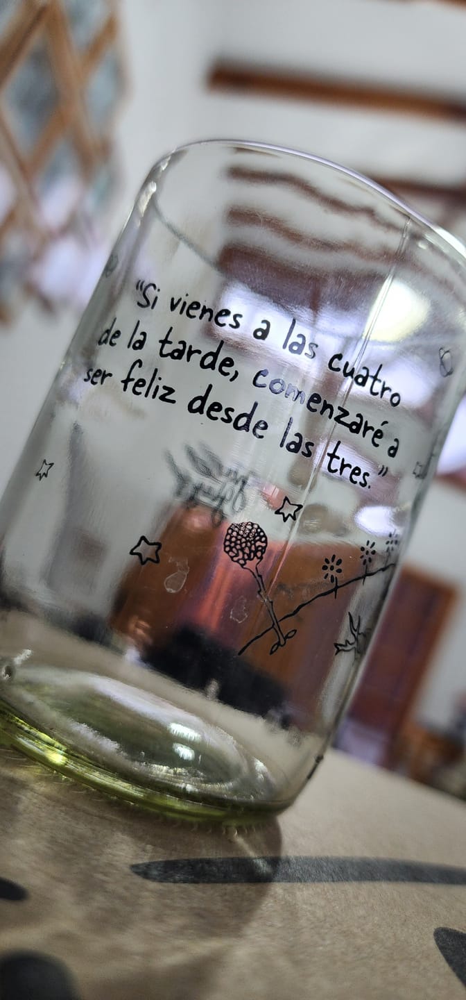 Customer photo review of El Principito Juego de 6 Vasos