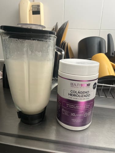 Customer photo review of COLÁGENO HIDROLIZADO CON VITAMINA C, D3, BIOTINA Y SEMILLAS DE UVA