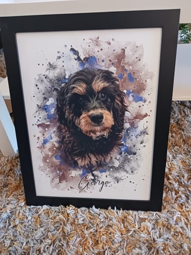 Adele H. review of Your Pet as Watercolor Portrait image 1 out of 1