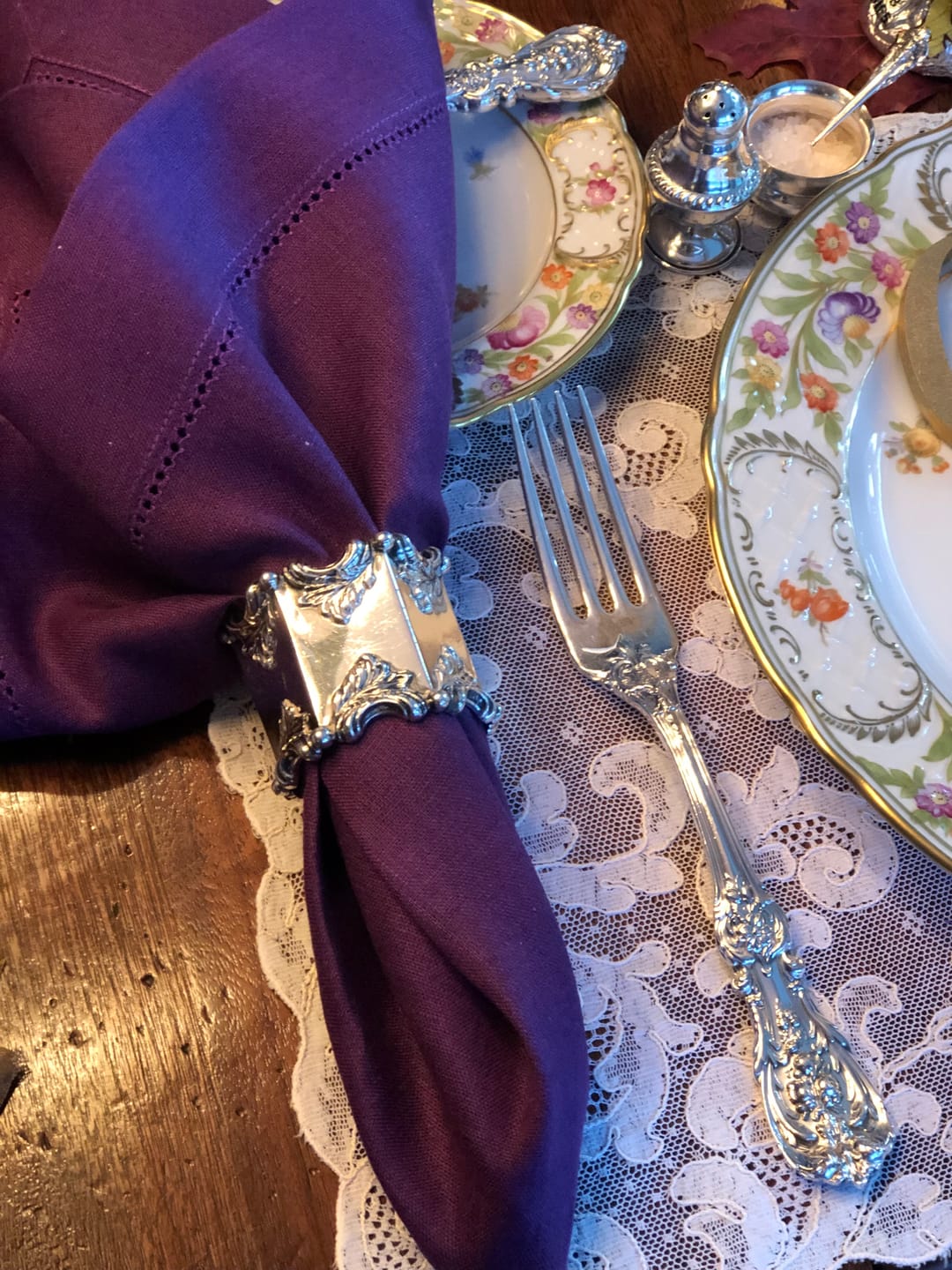 Customer photo review of Classic Hemstitch Napkins, Set of 4