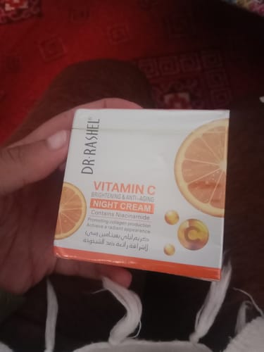 Customer photo review of Dr.Rashel Vitamin C Series with Day & Night Cream - Pack of 4