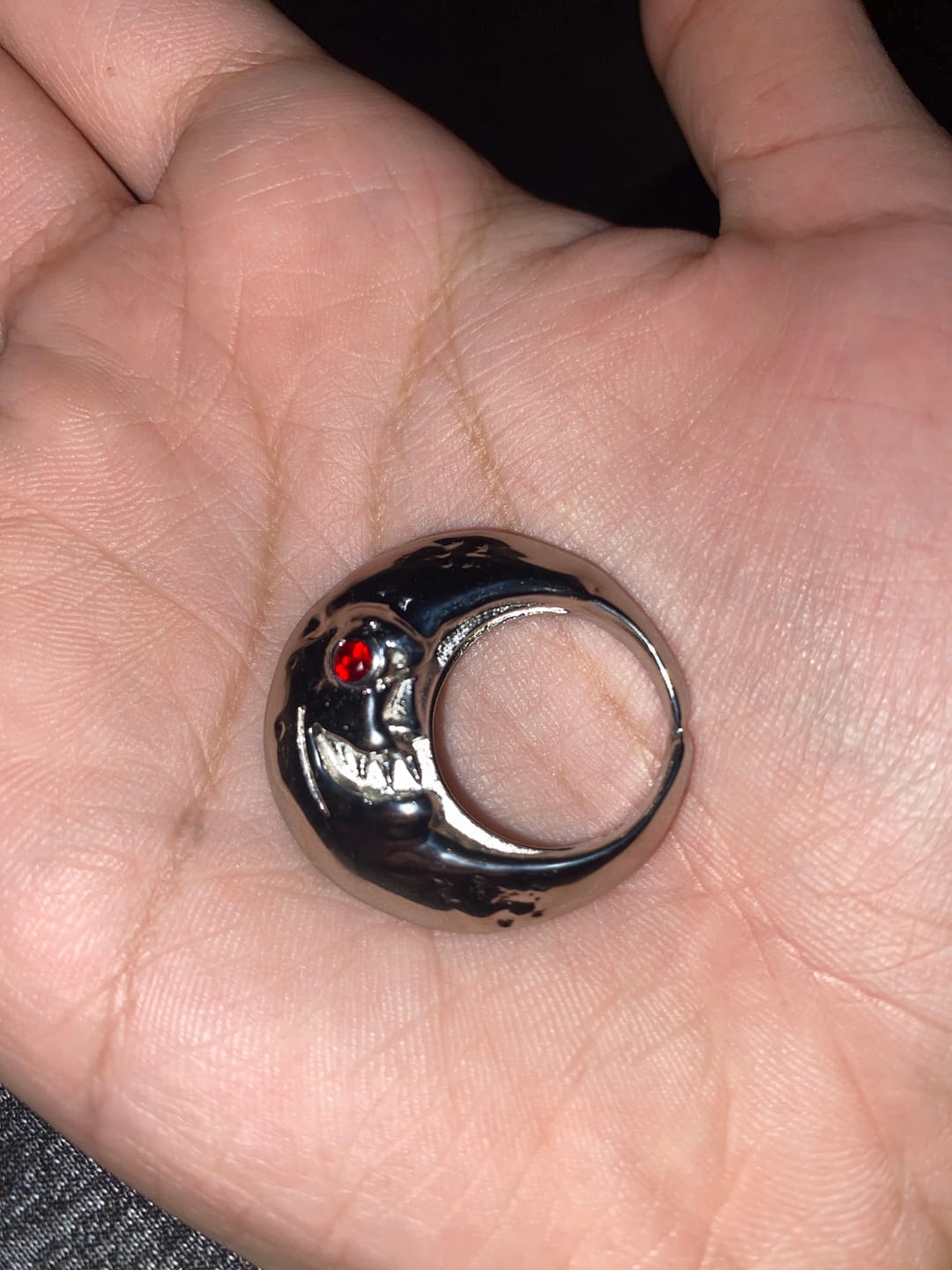 Customer photo review of XL LUNA RING