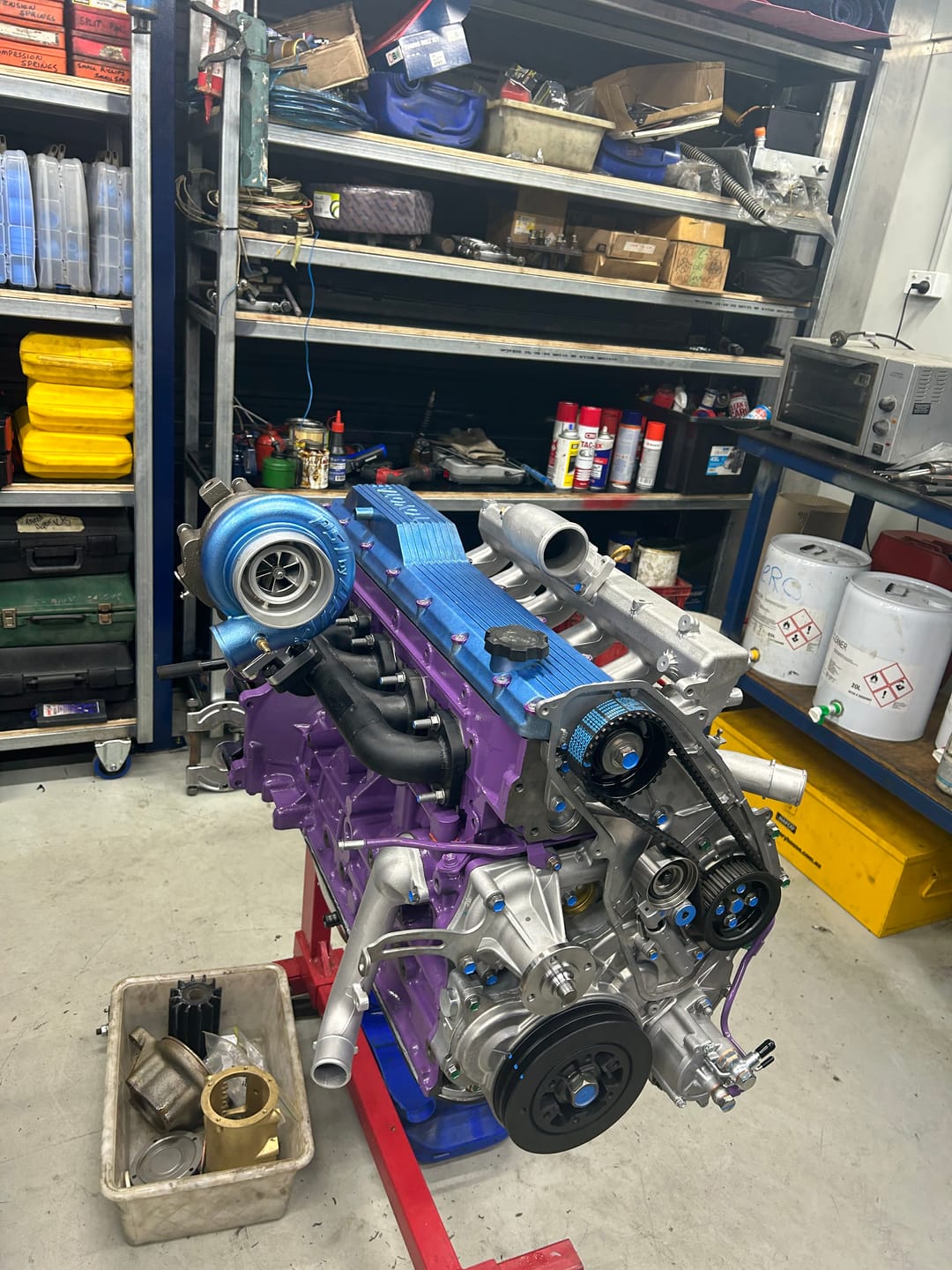 Customer photo review of 1HZ High Mount Manifold -T3