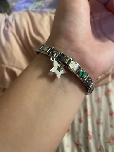 Customer photo review of Original Italian Charm Bracelet