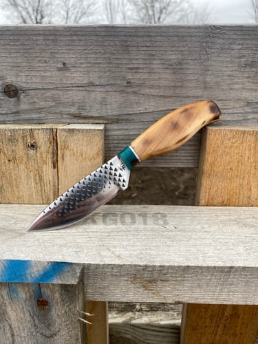 Customer photo review of 1 X 30 Inch Knife Makers Sanding Belts Assortment