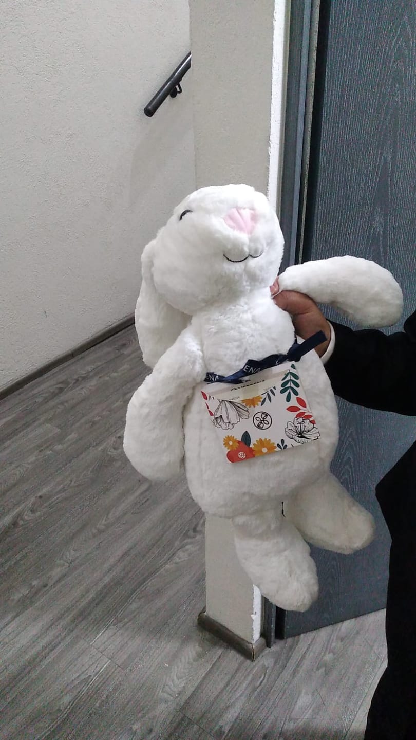 Customer photo review of Patita de la Suerte - Peluche