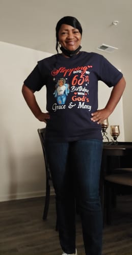 Customer photo review of 65th Birthday With God's Grace & Mercy