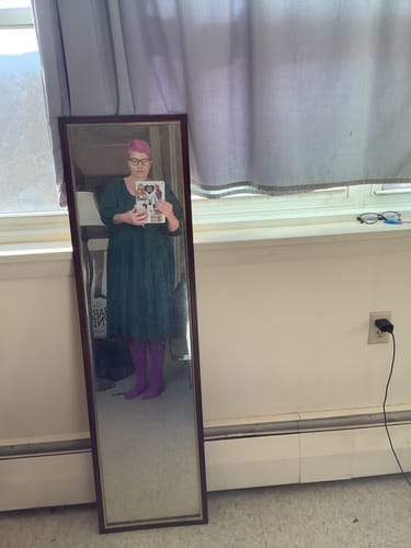 Customer photo review of Vacation Dress in Spruce Green - Vixen by Micheline Pitt