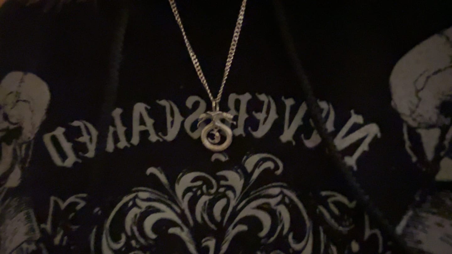 Customer photo review of LUNAR GUARDIANS PENDANT