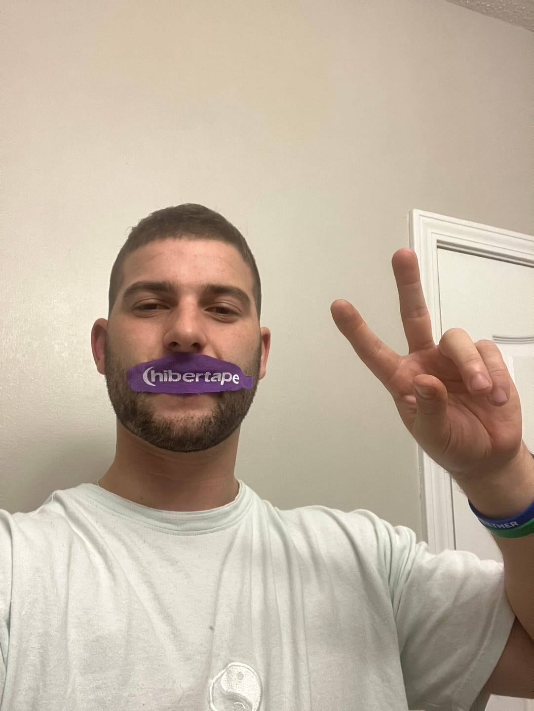 Customer photo review of Lavender Scented Sleep Tape - 1 Month Supply