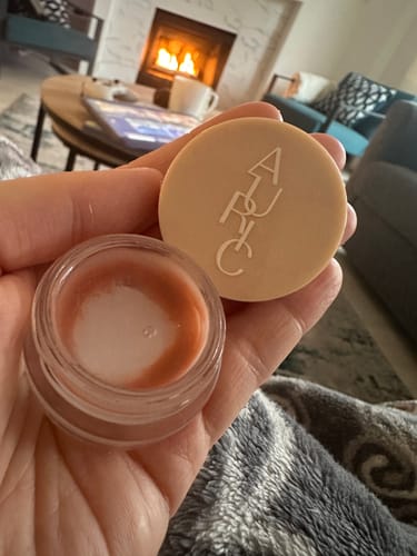 Customer photo review of Plush Ritual Ceramide Lip Treatment