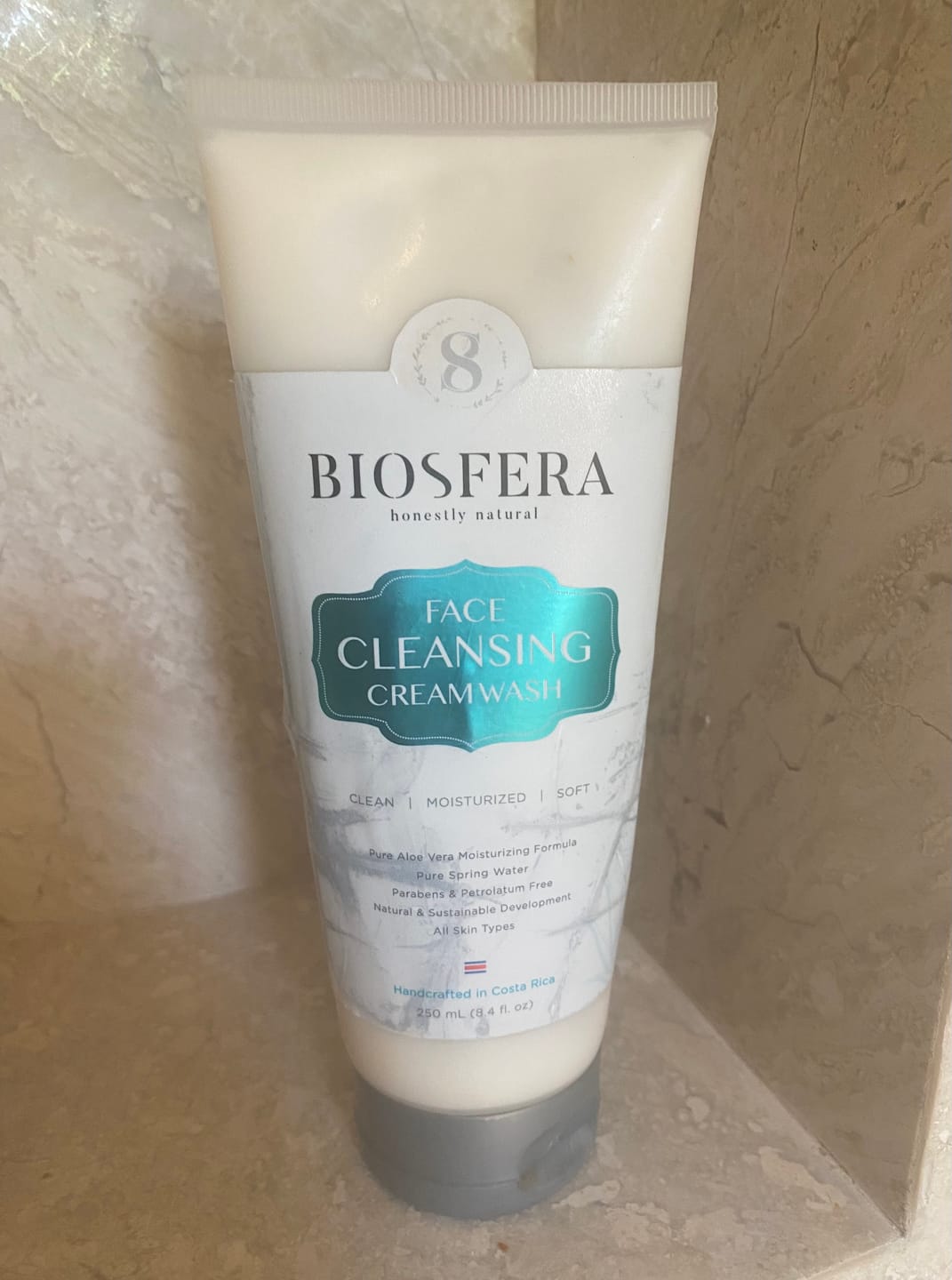 Customer photo review of Face Cleansing Cream Wash