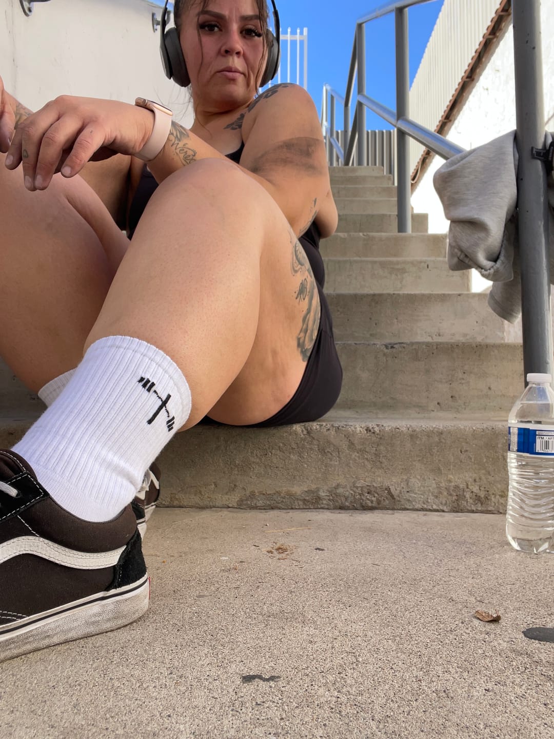 Customer photo review of Crew Socks (3 Pair) - White