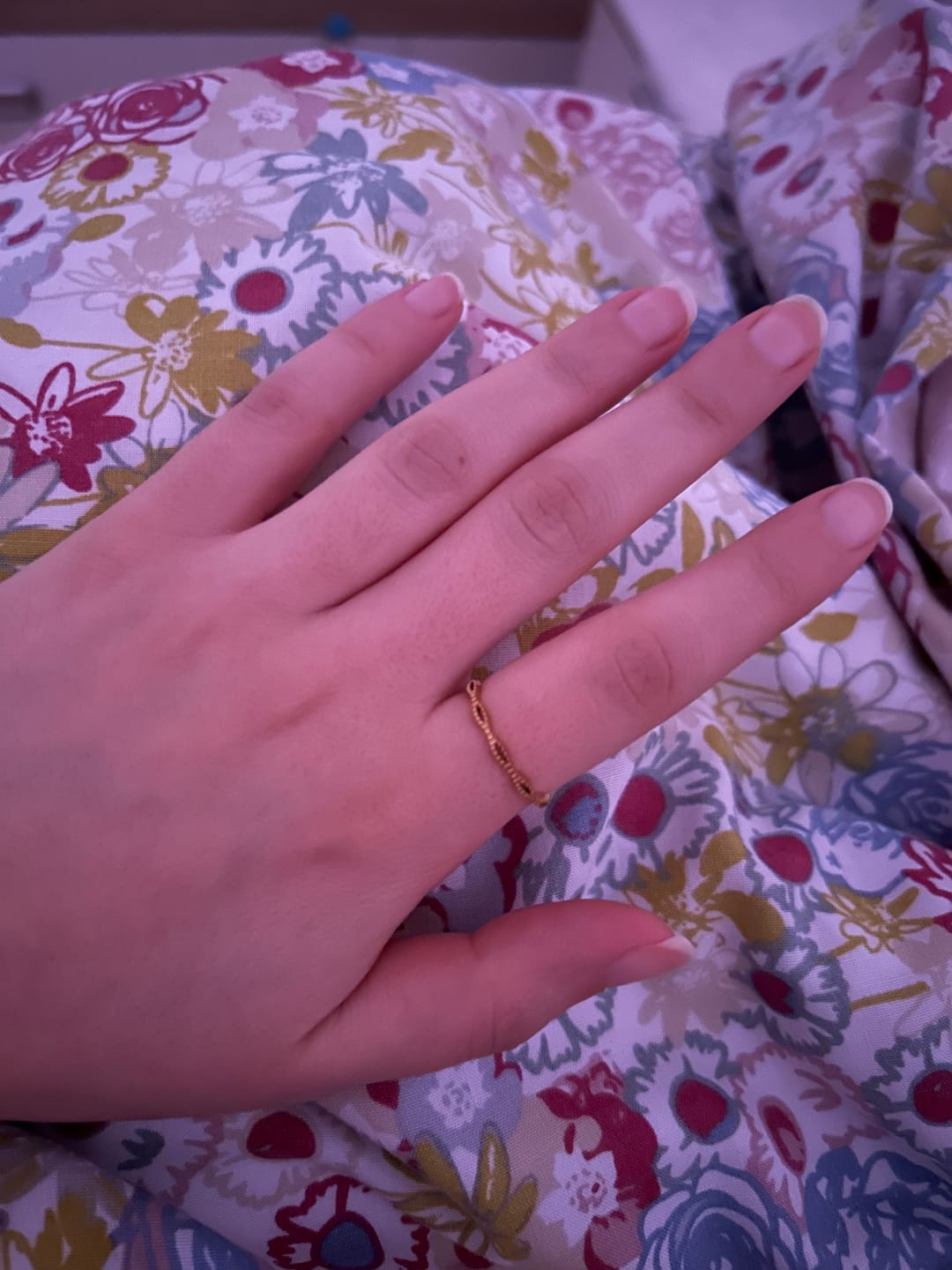 Customer photo review of Aurelie Ring | 18K vergoldet