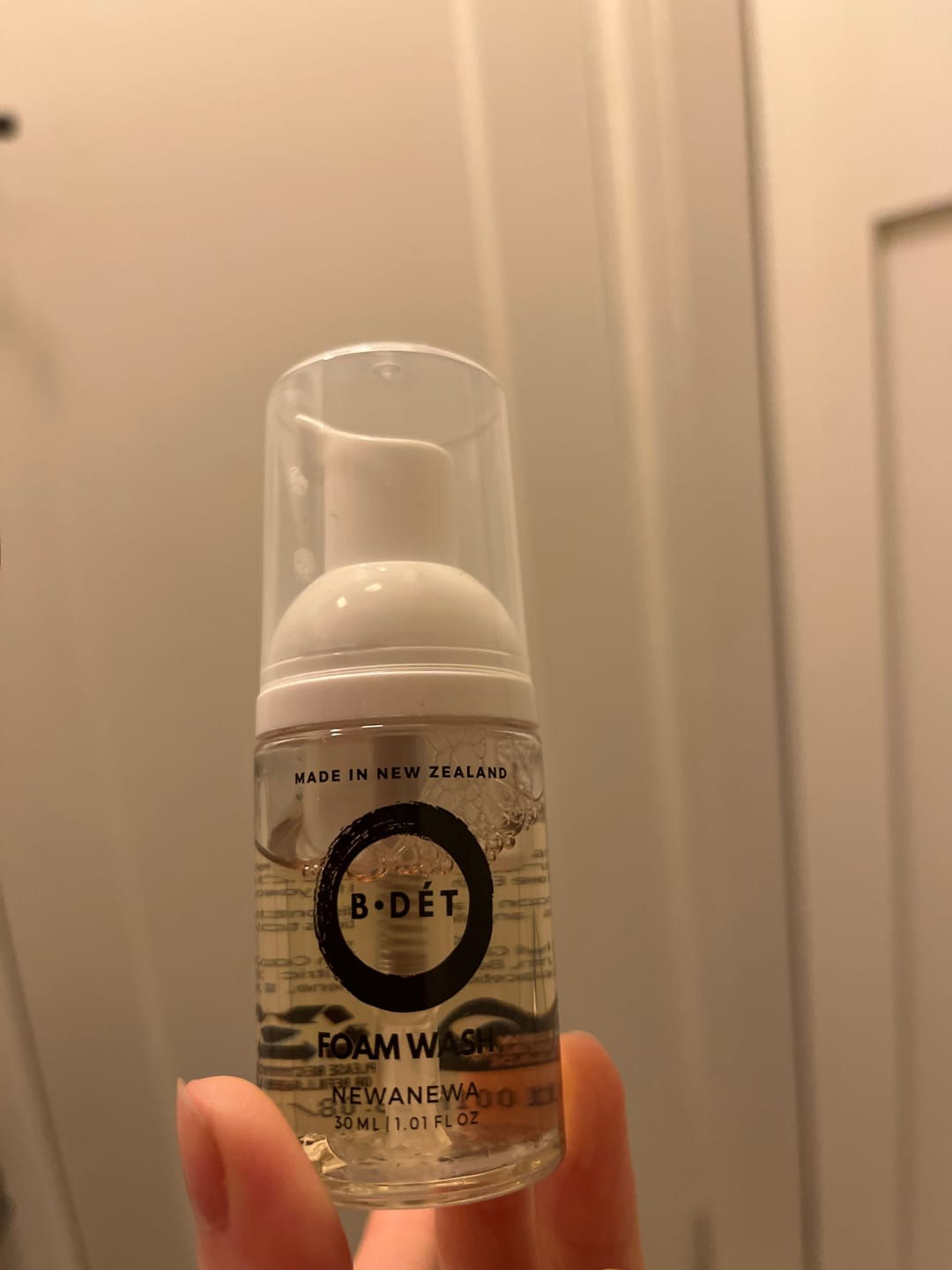 Customer photo review of 30ml BDÉT Foam Wash