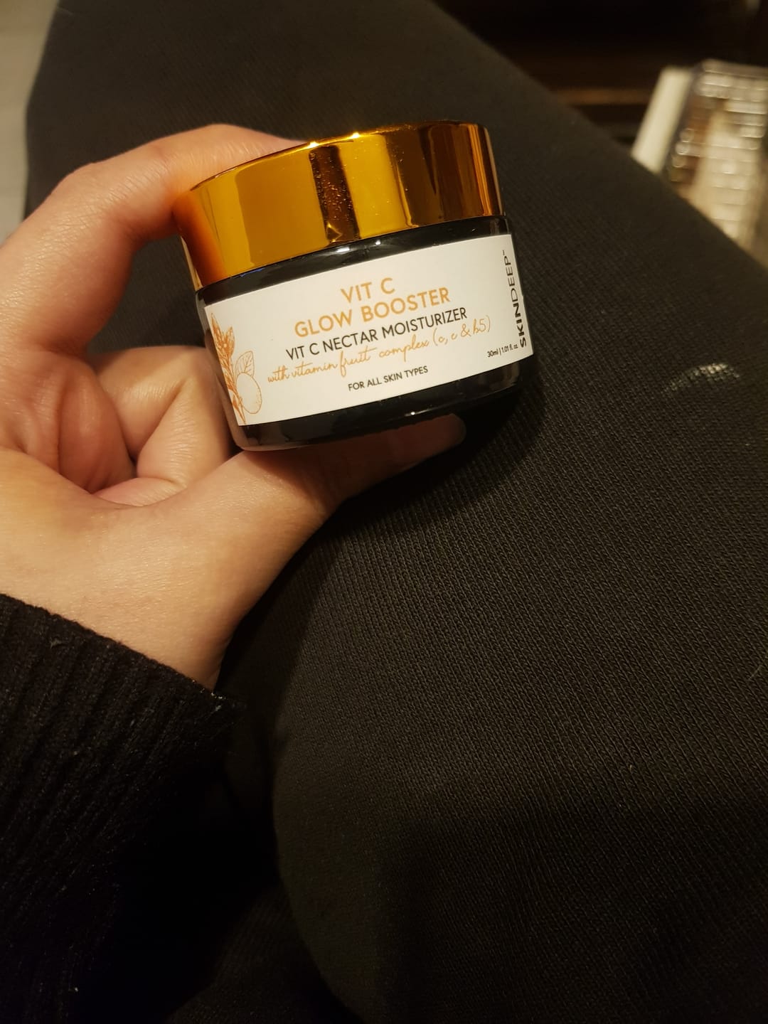 Customer photo review of VIT C GLOW BOOSTER - Vitamin Nectar Moisturizer