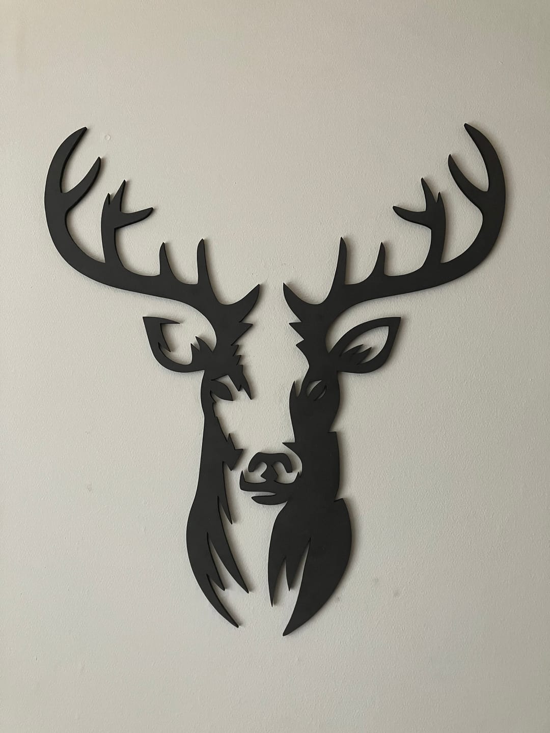 Customer photo review of Wanddecoratie dieren | Hert 2-delig