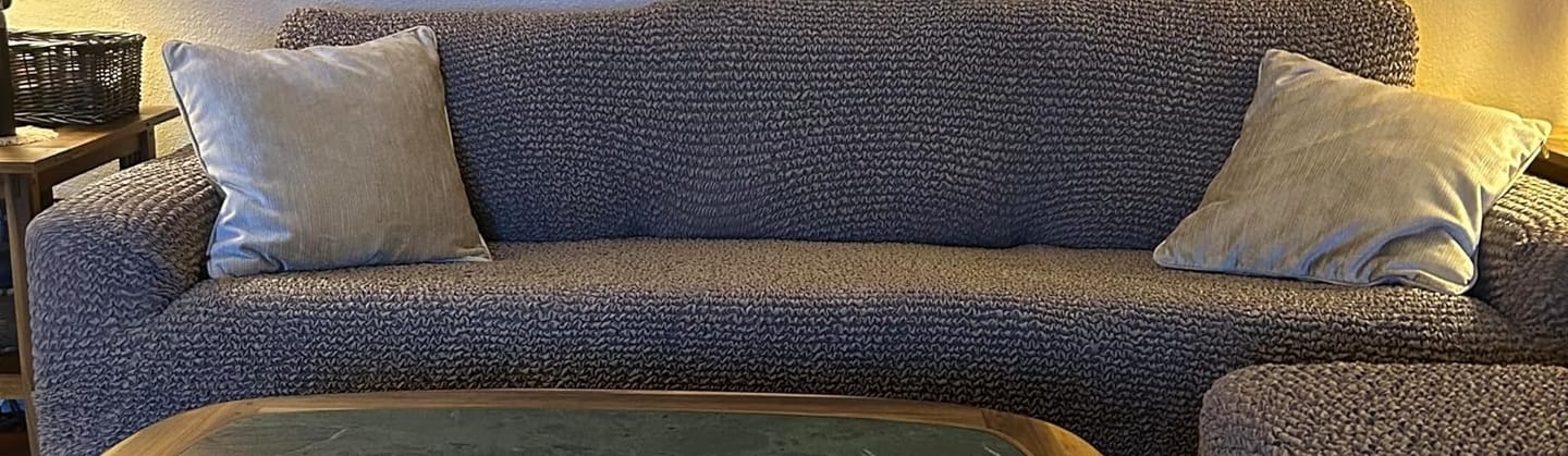Customer photo review of Sofa 3 Seater Slipcover, Comfort Collection