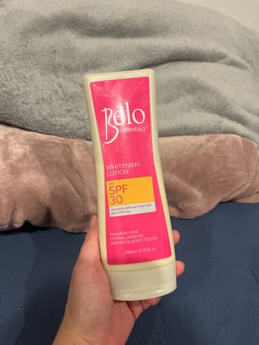 undefined review of Belo Essentials Whitening Lotion W/ SPF30 200ml (EXP May 2024) image 1 out of 1
