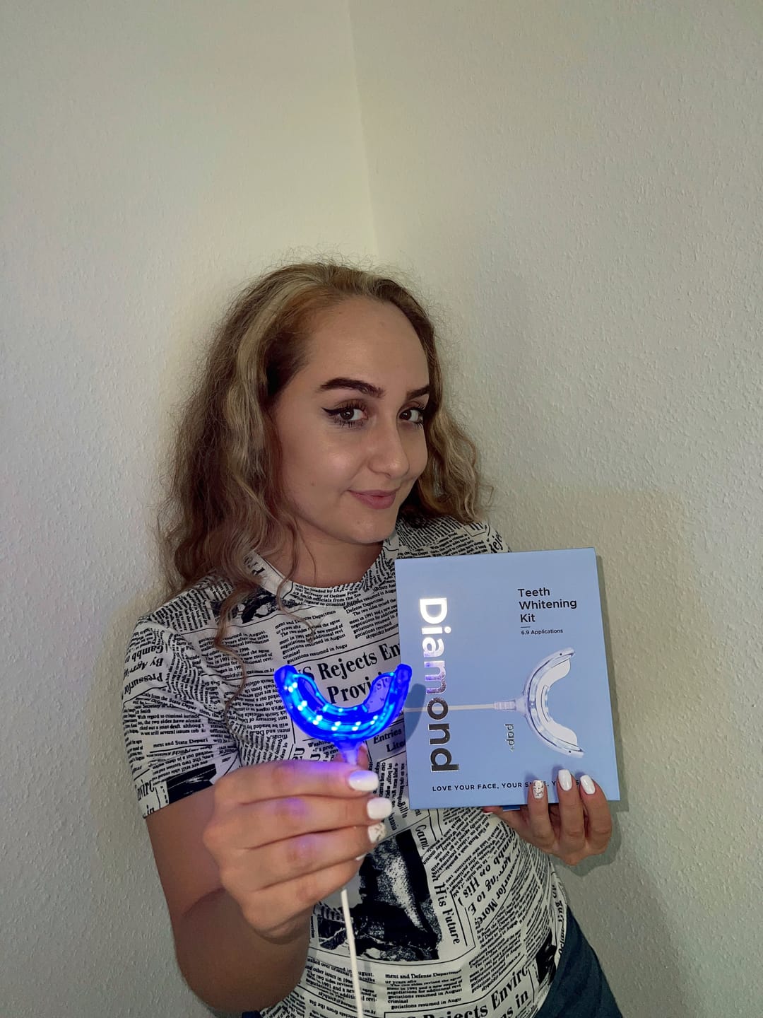 Customer photo review of PAP+ Zahnbleaching Set