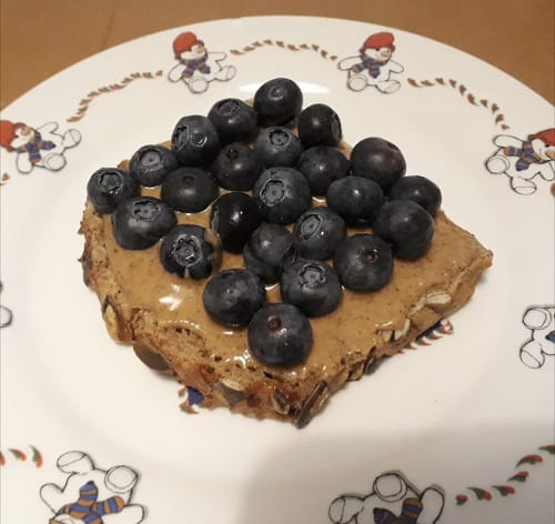 Kundenbewertung mit Foto zu Bio Haselnussmus 250g