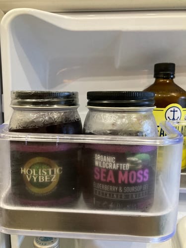 Customer photo review of Elderberry and Soursop Infused Sea Moss Gel