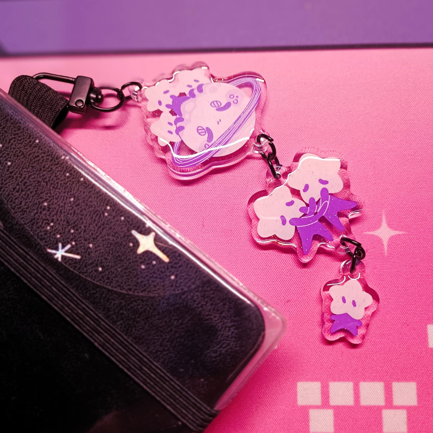 Customer photo review of Star Babies Dangling Keychain